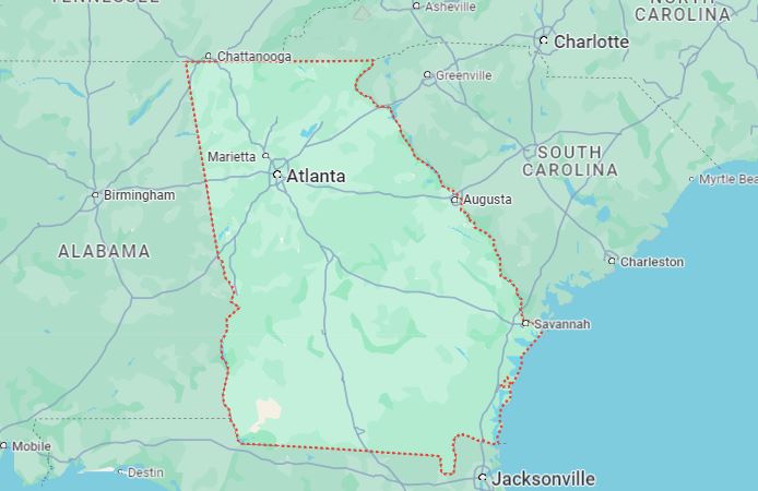 georgia map