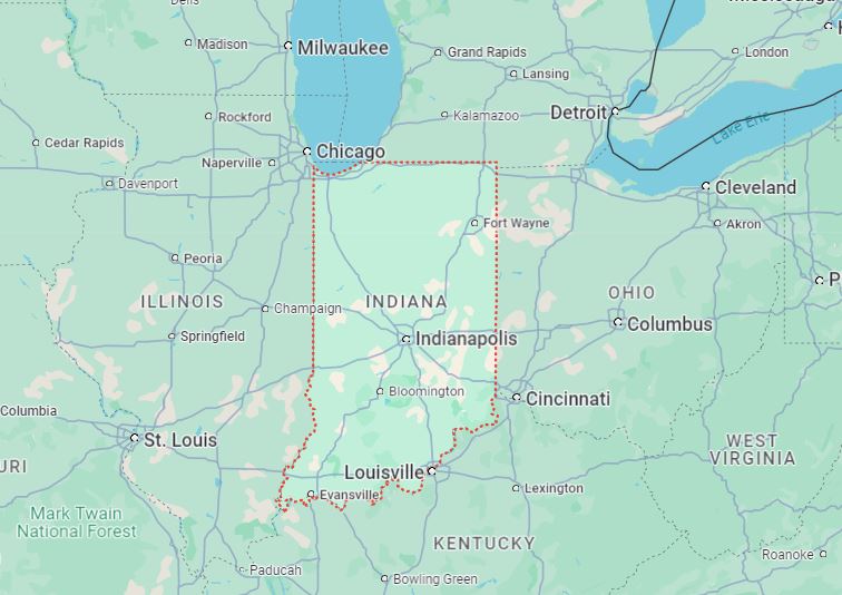 indiana map
