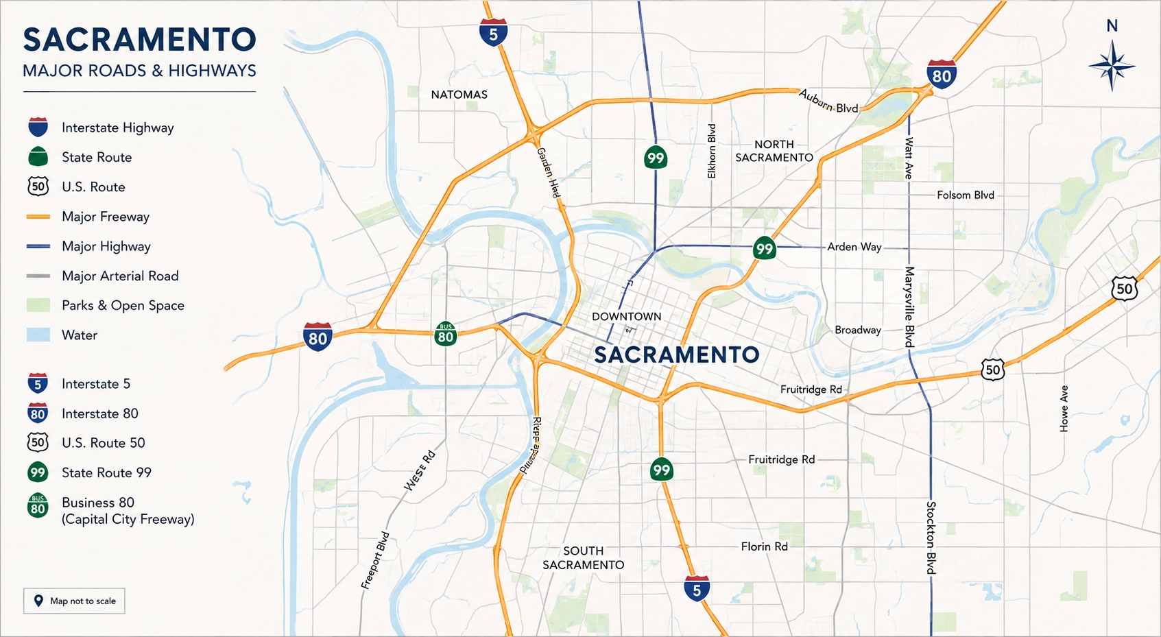 Which Sacramento Roads Commonly Appear in Lawsuit-Loan Reviews?